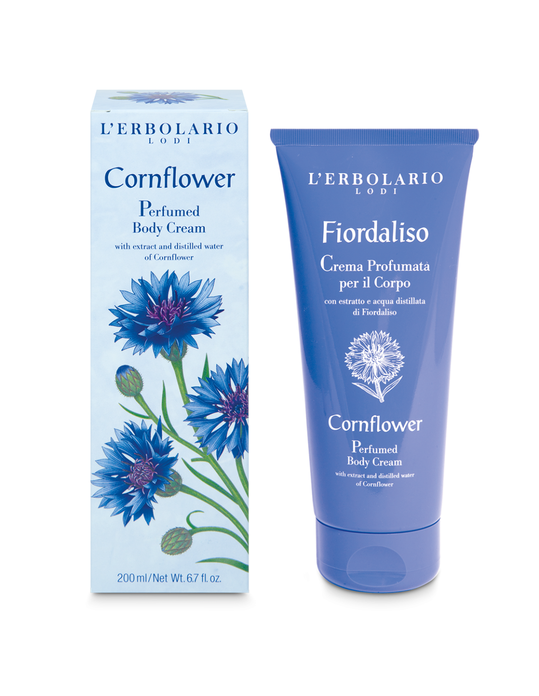 Crème corps au bleuet