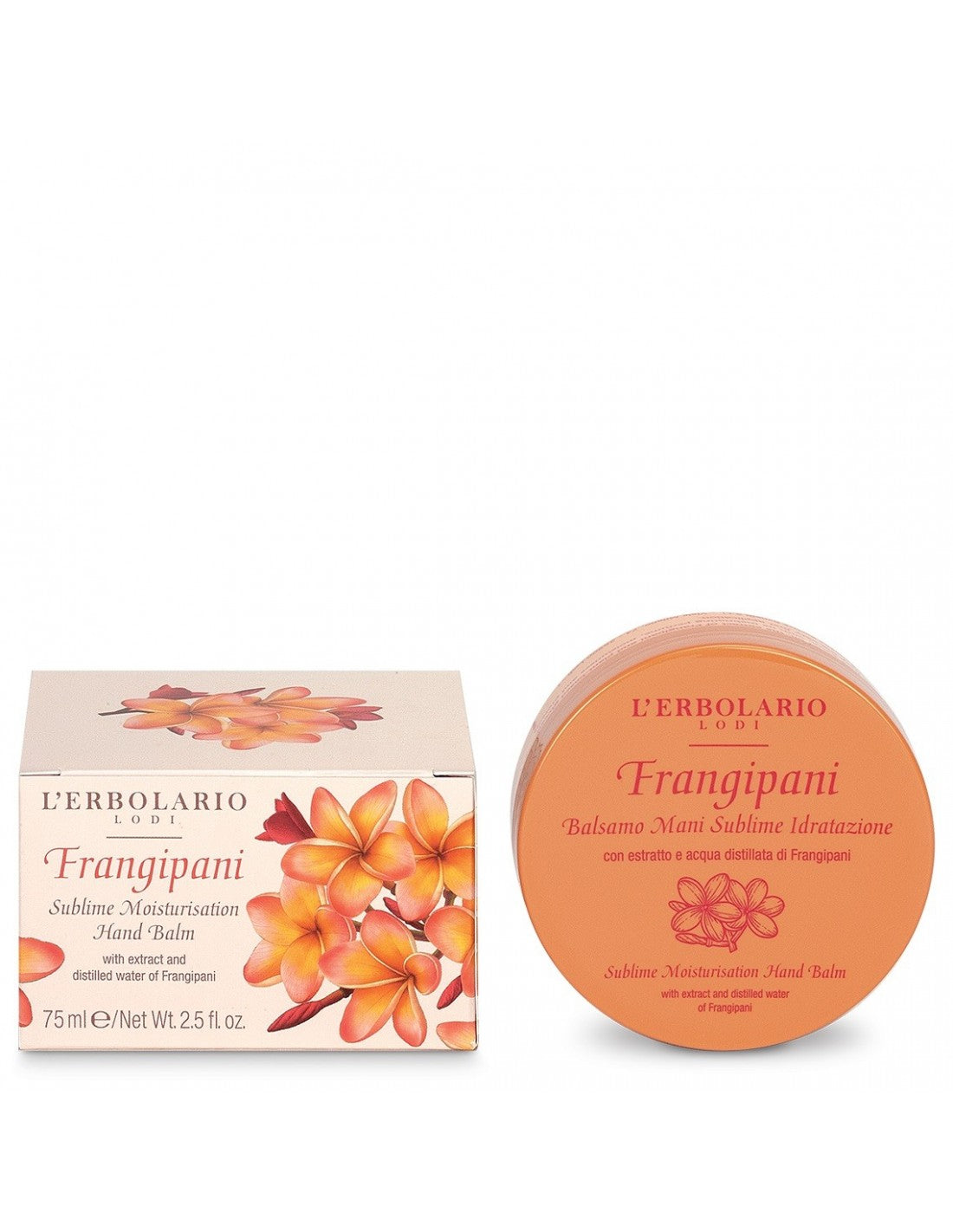 Baume mains Frangipanier