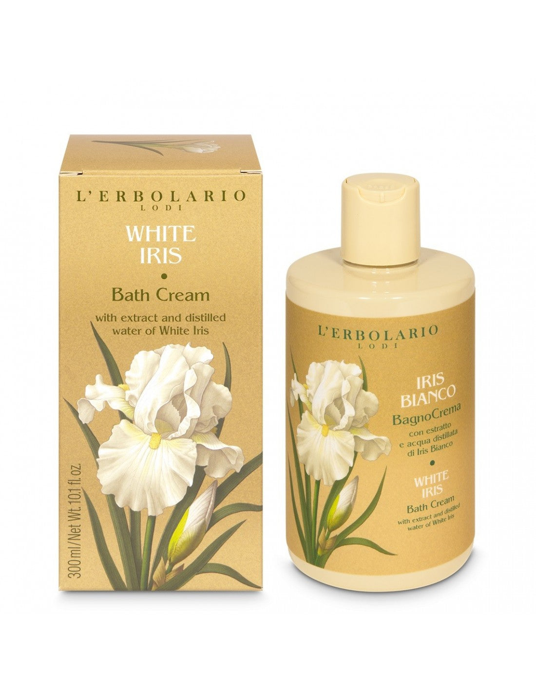 Iris Blanc Crème de bain
