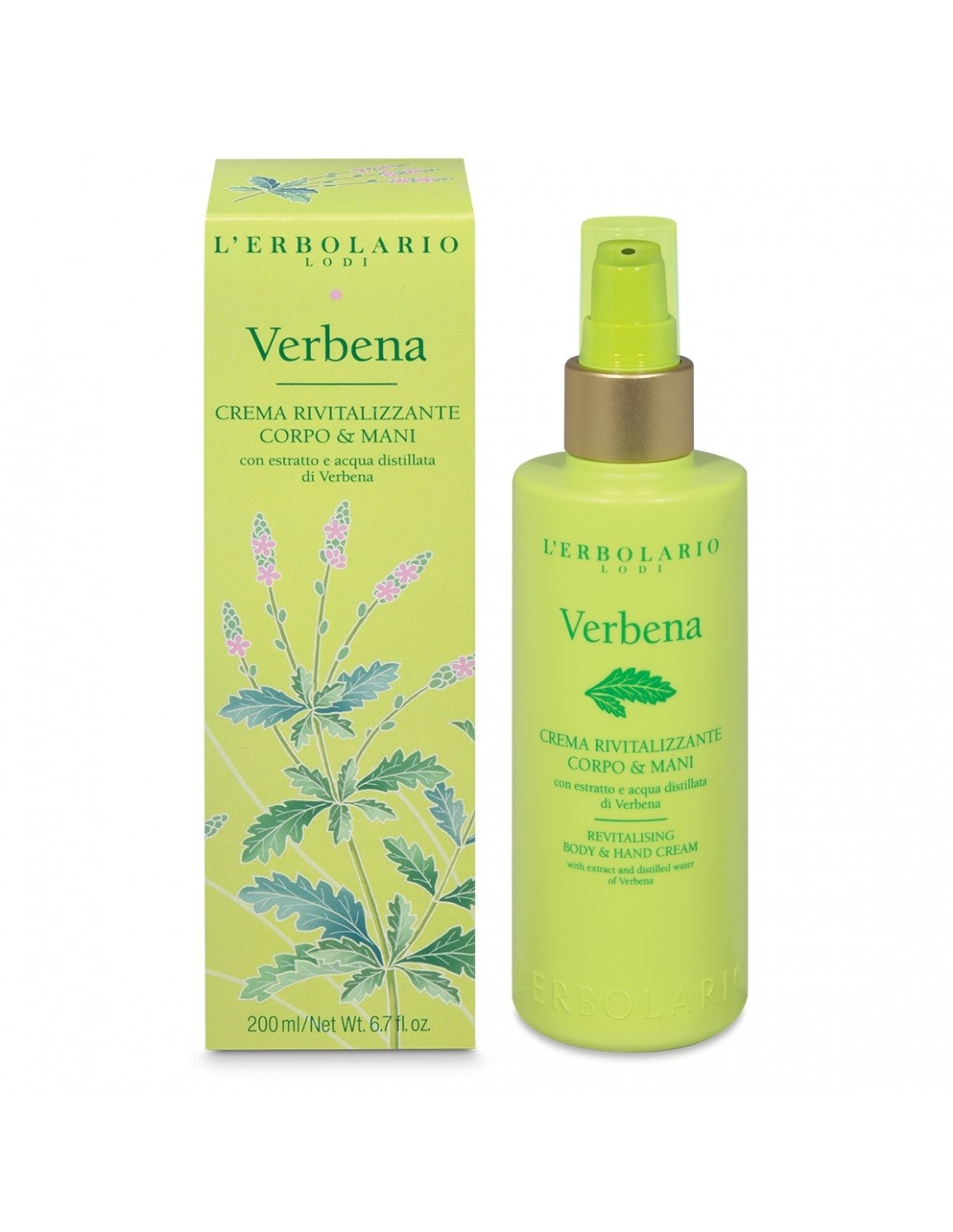 Crème revitalisante corps & mains Verveine - Verveine citronnée